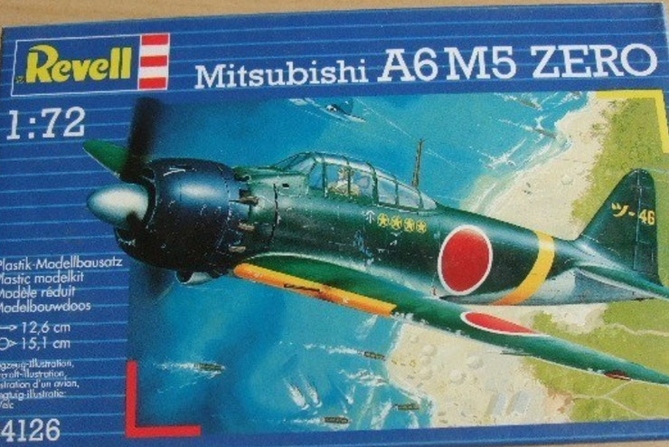 04126 Mitsubishi A6M5 Zero Hii Tshuhuba Air Corps 