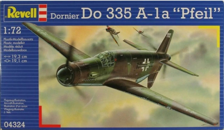 04324 Dornier Do 335A-1a Pfeill Erprobungskommando-335, 1944