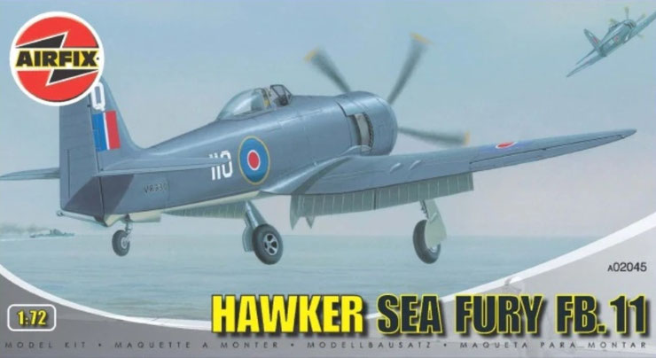A02045 Hawker Sea Fury FB.11 802NAS HMS Ocean Korean War August 1952