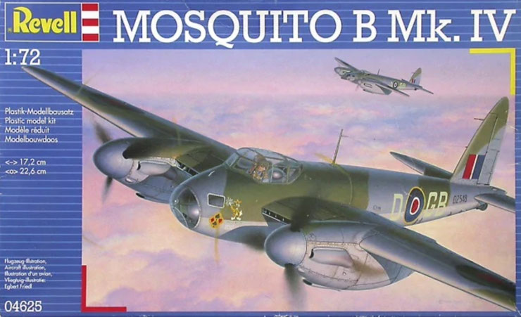 04625 DH Mosquito B MK.IV 105SQ (W/Cdr John L.Woodbrige) RAF Marham June 1943 