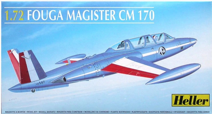 80220 Fouga Magister CM.170 WS-50 Fürstenfeldbruck W-Germany