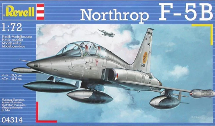 04314 Northrop NF-5B 316SQ Eindhoven AB 1990 