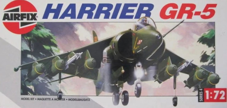 A04038 BAe Harrier GR.5 3SQ RAFG Gutersloh 1990