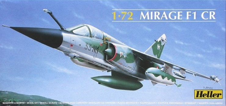 80355 Dassault Mirage F.1CR  ER 2/33 Strasbourg 1984
