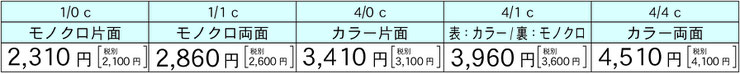 おりづる名刺一般価格