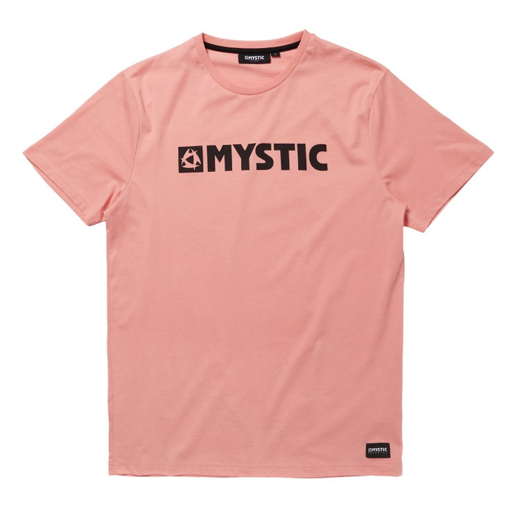 Mystic Brand Tee Soft Coral im ANGEBOT