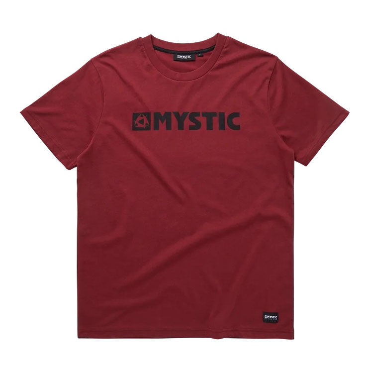 Mystic Brand Tee Merlot im SALE