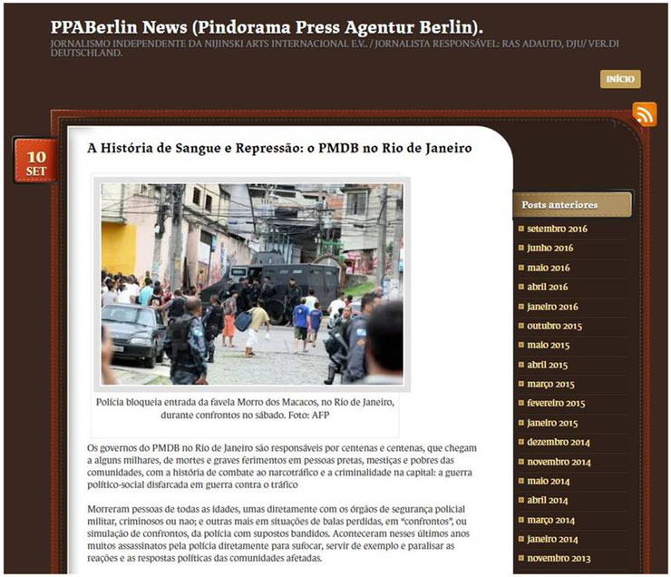 Pintorama Press Agentur Berlin - portugisischsprachiger Blog vonRas Adauto