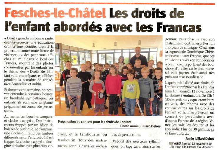 Le Pays novembre 2011