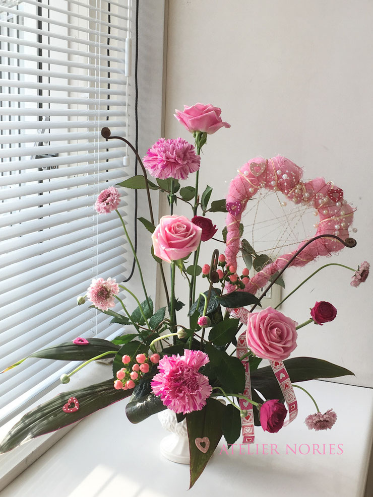 Valentine’s day arrangement