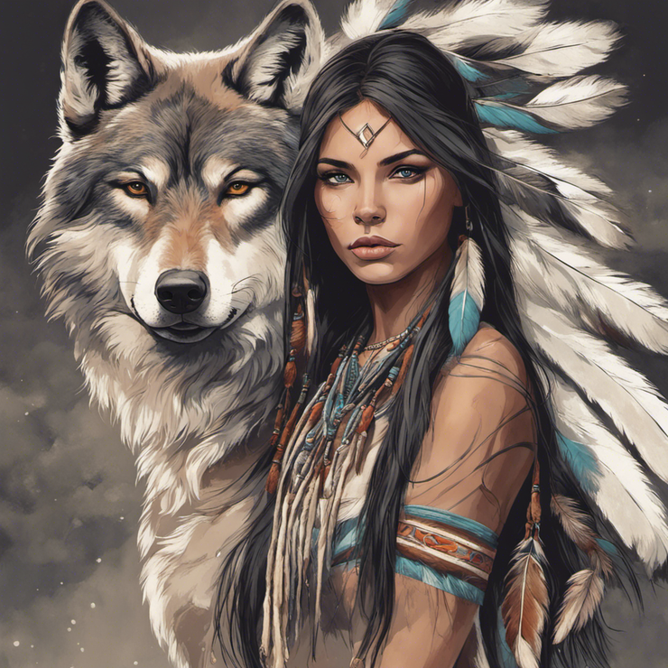 Comment trouver son animal totem ? amerindienne et loup
