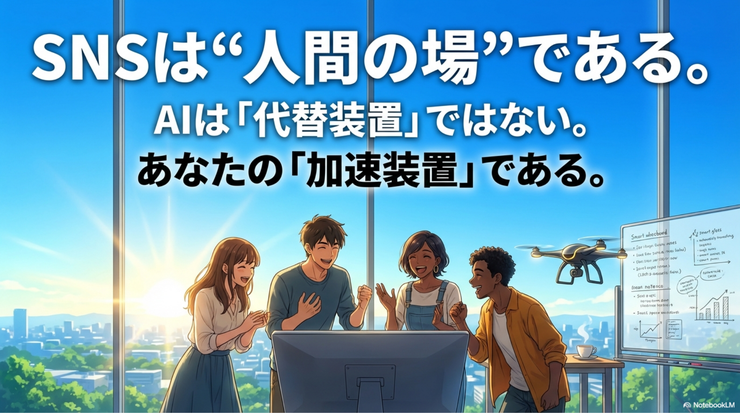 AIは代替ではなく加速装置
