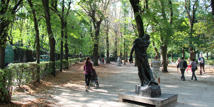 Musee Rodin With Baby in Paris