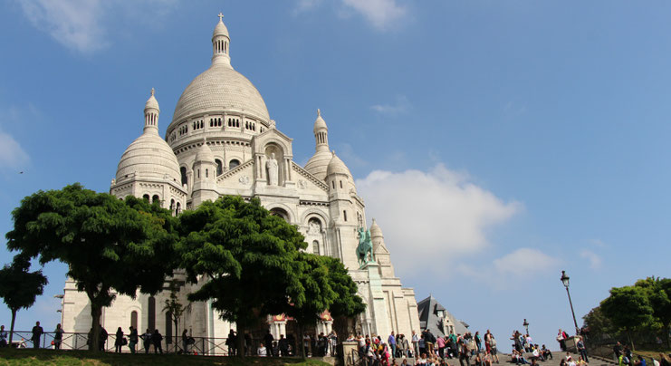 Sacre-Coeur Paris With Baby