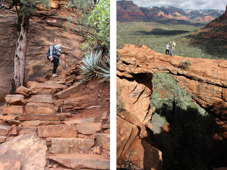 Devil's Bridge Hike Sedona - Travel with Baby