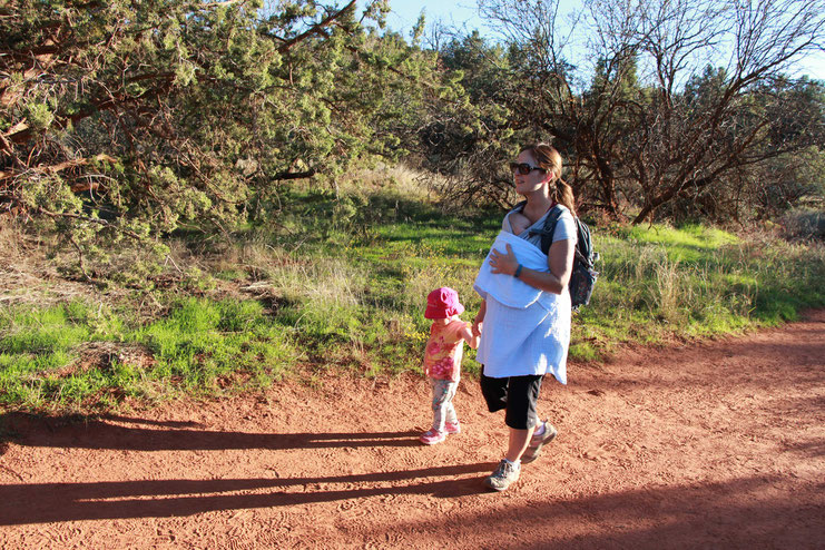 Baldwin Trail - Cathedral Rock Sedona - Travel with Baby