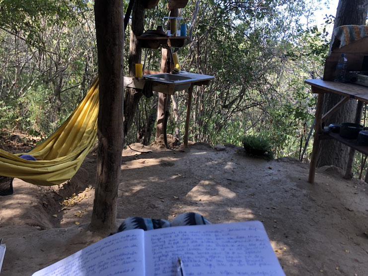 Writing in the middle of nowhere