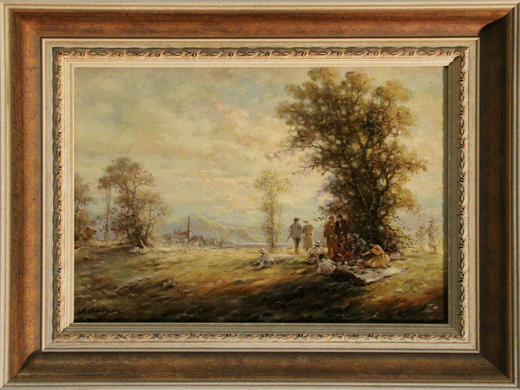"Picknick", 40 cm x 30 cm