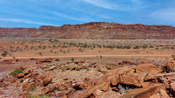 Twyfelfontein, Namibie
