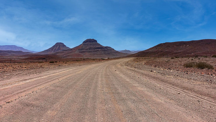 Piste rouge, Damaraland, Namibie