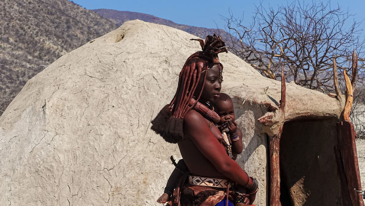 Femme Himba, Namibie