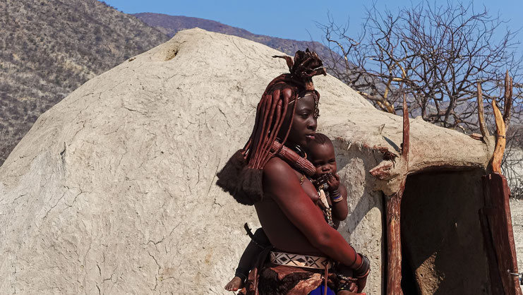 Femme Himba, Namibie