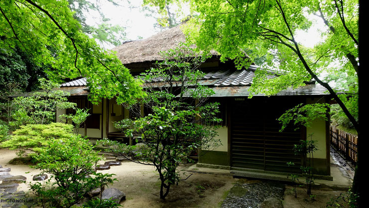 Maison de thé, Ritsurin-Kôen, Japon