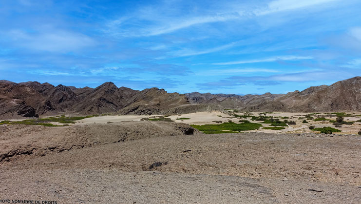 Paysage assoiffé, Namibie