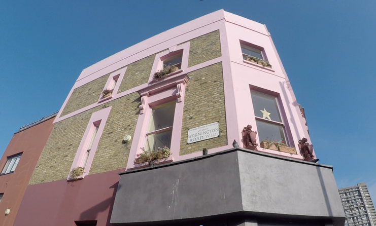 Wornington Road, area between Westbourne Park and Station Ladbroke Grove.