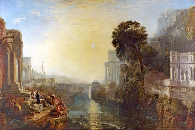 William Turner, "Didone costruisce Cartagine" (1815)