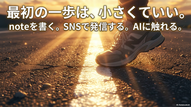 プレイヤーになる最初の一歩