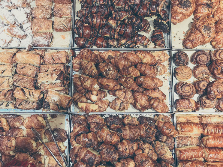 Jerusalem Israel ofpenguinsandelephants of penguins & elephants Mahane Yehuda market food pastries delicious