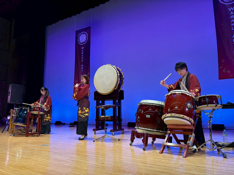 北海道和太鼓篠笛演奏
