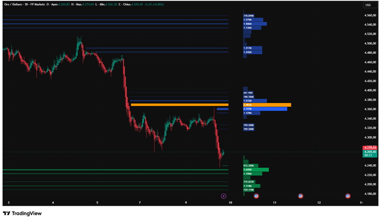 Dynamic Liquidity HeatMap Profile TradingView-MT5