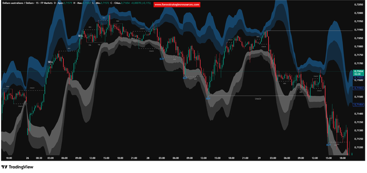 Reversal Strategy (RSI + Volatility Zones + Structure) – TradingView