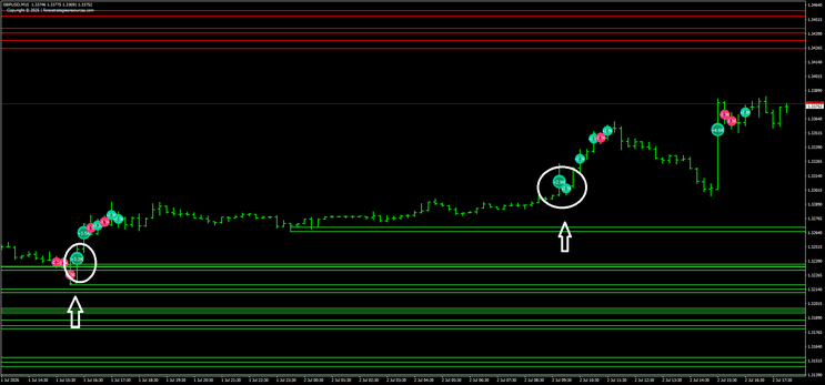 Delta Volume Bubbles + Key Levels: A Powerful MT4 Trading Strategy