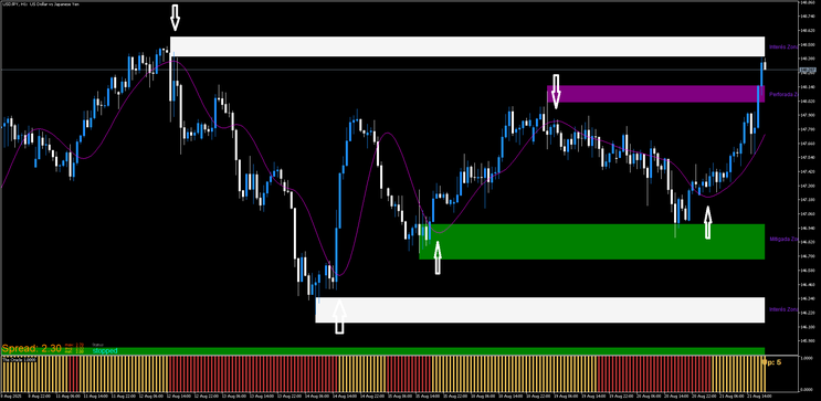 Order Block & Trend Continuation Strategy  MT5.