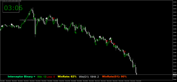 Binary Interceptor Trading Strategy