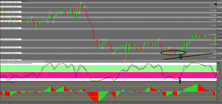 How to Trade with DonForex Perfect Zones, Stochastic and RSX 