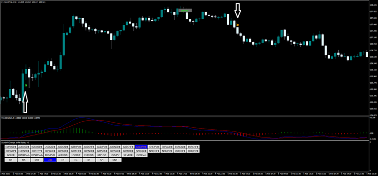RSI Arrow with MACD Strategy for MT4