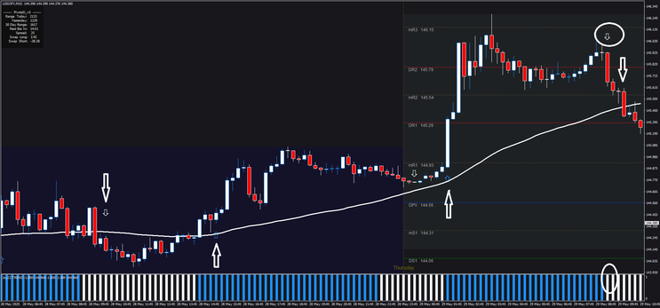 Trend Arrow Pivot Strategy