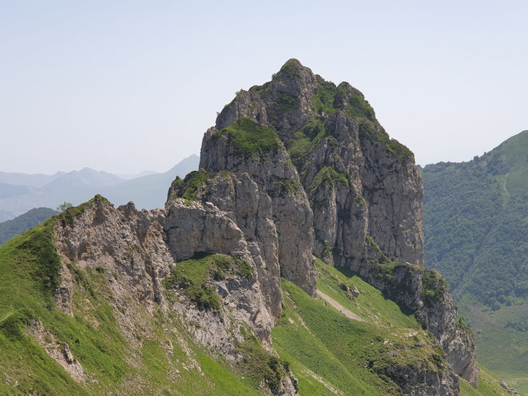 Le Lauriole depuis le côté pic de Lariou