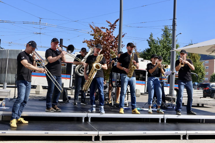 Cooler Gig anlässlich der Eröffnung des Paradieses in Baden, www-paradies-baden.ch