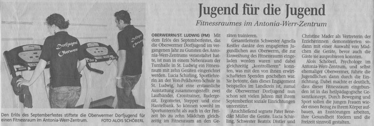 16.05.2007 Schweinfurter Tagblatt