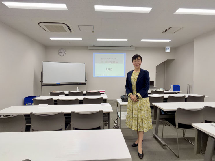 整理収納アドバイザー準１級認定講座 at ウインクあいち 2日間担当 講師：小川奈々