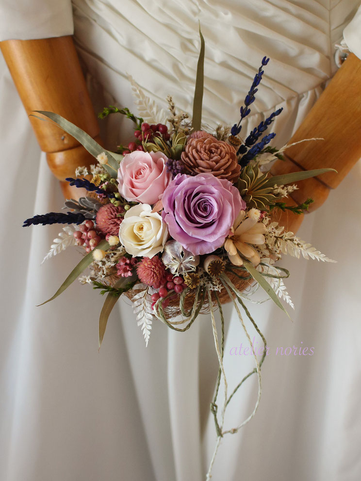 エンジェルブーケ ローズシルクフラワー シミュレーション