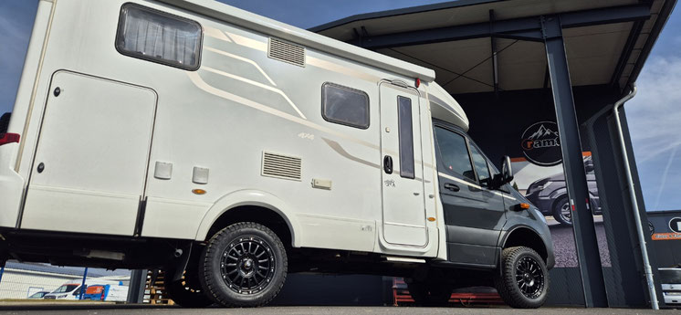 AT Reifen und Alufelge für Mercedes Sprinter