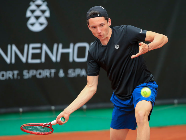 Teilnehmer im Hauptfeld der Wolffkran Open 2020: Max Rehberg;  Foto: Jürgen Hasenkopf