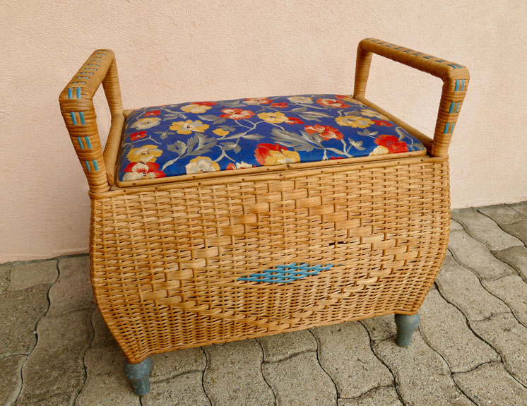 DIY Projekt Wäschekorb wird schäbig chic