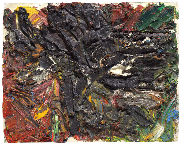 Franz Grabmayr, "Wurzel", 2004, Öl auf Leinwand, 93 x 116 cm
